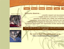 Tablet Screenshot of possumcentre.com.au